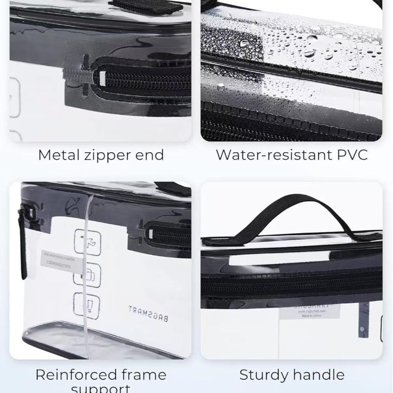 กระเป๋าใส่เครื่องสำอาง PVC ใส  - Cosmetic Bags บทวิจารณ์และราคา