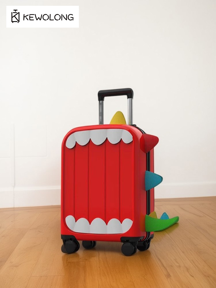 กระเป๋าเดินทางเด็ก 3 มิติ ลายก - Spinner Wheel Rolling Suitcase 20 Inch บทวิจารณ์และราคา