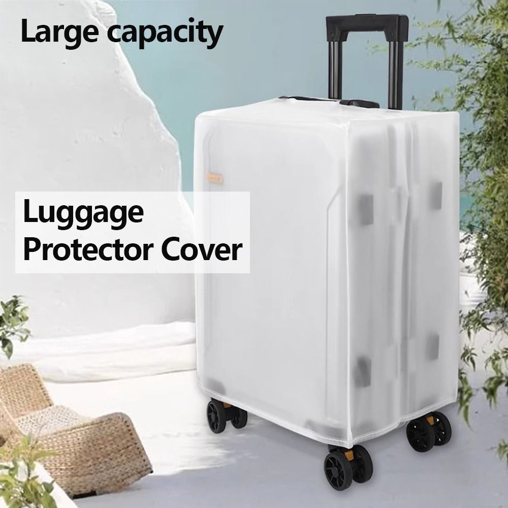 ผ้าคลุมกระเป๋าเดินทางแบบใหม่ ผ - Waterproof Suitcase Cover Protector บทวิจารณ์และราคา