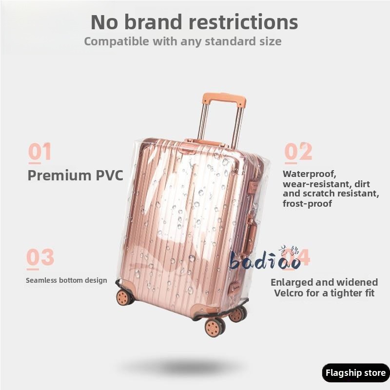 ฝาครอบป้องกันแบบใสหนาสำหรับกระ - Luggage Protective Cover Transparent บทวิจารณ์และราคา