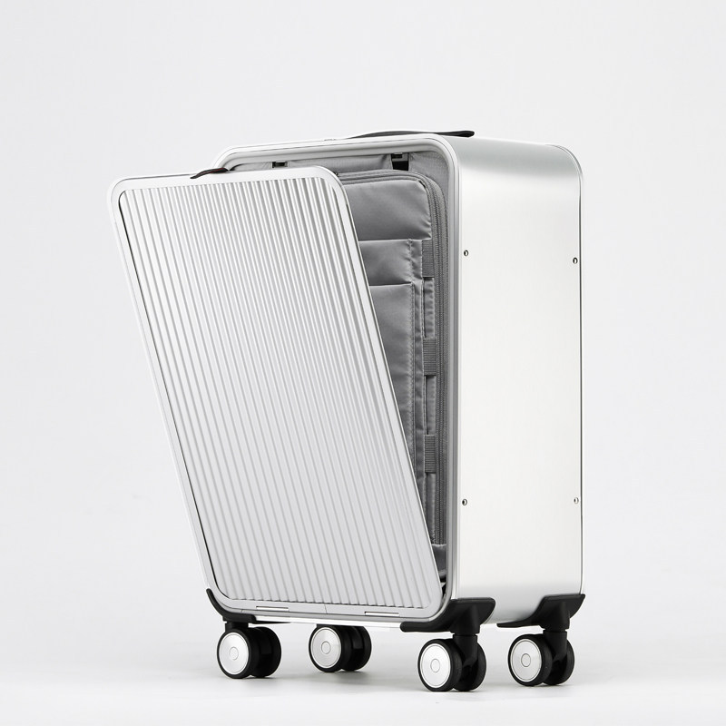 กระเป๋าเดินทางล้อลากอลูมิเนียม - Spinner Wheel Rolling Suitcase 20 Inch บทวิจารณ์และราคา
