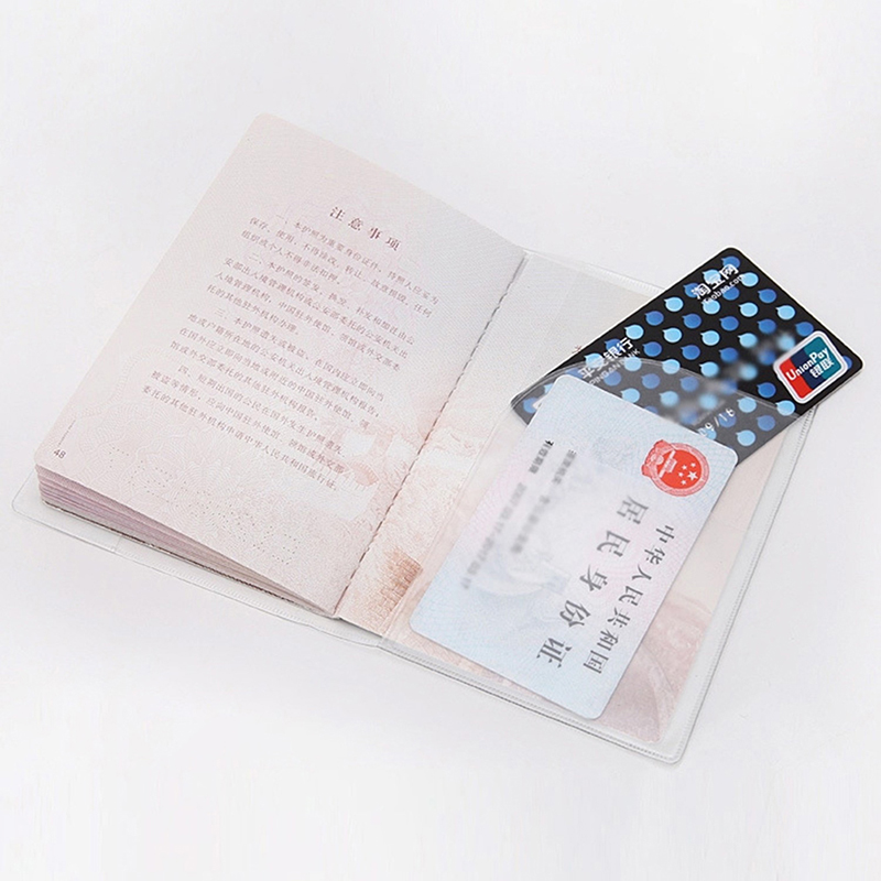 1 ชิ้น ซองใส่พาสปอร์ตแบบใส สำห - Luggage Protective Cover Transparent บทวิจารณ์และราคา