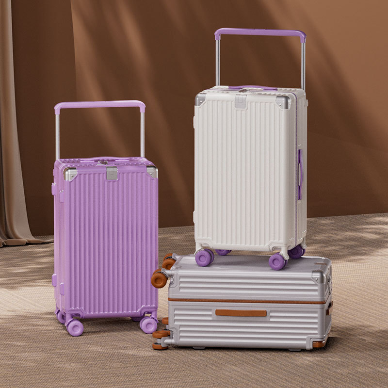 กระเป๋าเดินทางแบบมีล้อลาก ขนาด - Spinner Wheel Rolling Suitcase 20 Inch บทวิจารณ์และราคา